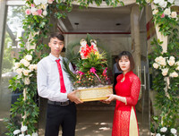 [ẢNH] Cặp đôi người Việt ở Đức làm lễ 