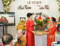 [ẢNH] Cặp đôi người Việt ở Đức làm lễ 