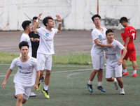 [ẢNH] Thủng lưới trước, THPT Trương Định thắng ngược đầy ngoạn mục