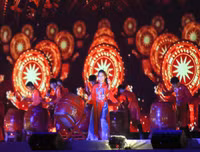 [ẢNH] Tối nay bắn pháo hoa 5 phút trong lễ khai mạc Đại hội thể thao toàn quốc 2018