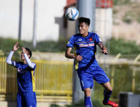 [ẢNH] Tuyển thủ Việt Nam bắt nhịp chiến thuật 3-4-3 cùng thầy Park