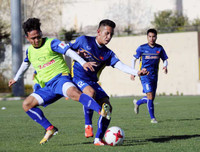 [ẢNH] Tuyển thủ Việt Nam bắt nhịp chiến thuật 3-4-3 cùng thầy Park