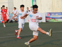 [ẢNH] 7 phút đau tim trận THPT Xuân Mai thắng sít sao THPT Marie Curie