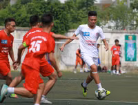 [ẢNH] So tài quyết liệt trong ngày khai mạc Giải bóng đá học sinh THPT Hà Nội 2019