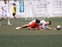 [ẢNH] So tài quyết liệt trong ngày khai mạc Giải bóng đá học sinh THPT Hà Nội 2019