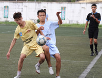 [ẢNH] Thủ môn bất đắc dĩ mang về chiến thắng cho THPT Xuân Mai