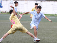 [ẢNH] Thủ môn bất đắc dĩ mang về chiến thắng cho THPT Xuân Mai