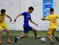 [ẢNH] Hồng Thái đá như những chiến binh, ĐKVĐ Trần Quốc Tuấn chứng tỏ bản lĩnh