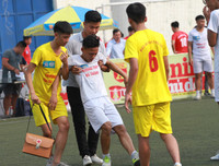 [ẢNH] Bất ngờ đổi thủ môn, THPT Hà Thành thắng luân lưu ấn tượng