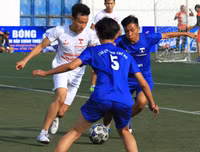 [ẢNH] Những khoảnh khắc ấn tượng chiều 23-10 giải bóng đá học sinh THPT Hà Nội