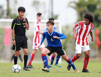 Giggs và Scholes thích thú xem đội trẻ PVF đánh bại mầm non giải Ngoại hạng Anh