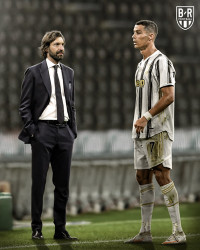 [ẢNH] Ronaldo và Pirlo, từ đối thủ trở thành thầy trò