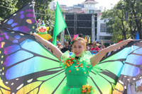 Phố đi bộ Hồ Gươm sôi động cùng màn diễu hành của các nghệ sỹ xiếc