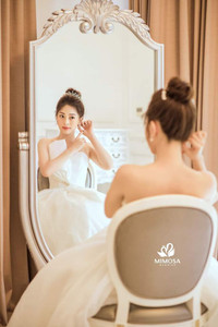 Lộ ảnh cưới đẹp như mơ của Á hậu Phương Nga và diễn viên Bình An