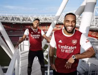 [ẢNH] Ngắm David Luiz, Aubameyang trong áo đấu mùa tới của Arsenal