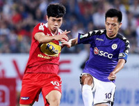 Các tuyển thủ U23 Việt Nam chơi thế nào trong trận Hà Nội 5-0 HAGL?