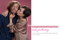 [Ảnh] Ung thư có trăm lý do làm bạn khóc nhưng hãy cho nó thấy bạn có nghìn lý do để cười!