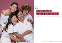 [Ảnh] Ung thư có trăm lý do làm bạn khóc nhưng hãy cho nó thấy bạn có nghìn lý do để cười!