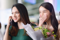 Hoa hậu Hương Giang đọ sắc cùng Á hậu Chuyển giới quốc tế