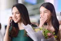 Hoa hậu Hương Giang đọ sắc cùng Á hậu Chuyển giới quốc tế