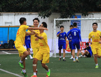 [ẢNH] Những khoảnh khắc ấn tượng ngày thi đấu 22-10 giải bóng đá học sinh THPT Hà Nội