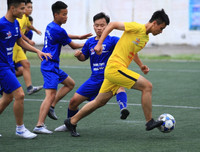 [ẢNH] Những khoảnh khắc ấn tượng ngày thi đấu 22-10 giải bóng đá học sinh THPT Hà Nội