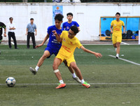 [ẢNH] Những khoảnh khắc ấn tượng ngày thi đấu 22-10 giải bóng đá học sinh THPT Hà Nội