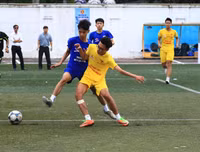 [ẢNH] Những khoảnh khắc ấn tượng ngày thi đấu 22-10 giải bóng đá học sinh THPT Hà Nội