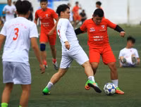 [ẢNH] Những khoảnh khắc ấn tượng ngày thi đấu 22-10 giải bóng đá học sinh THPT Hà Nội