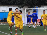 [ẢNH] Những khoảnh khắc ấn tượng ngày thi đấu 22-10 giải bóng đá học sinh THPT Hà Nội