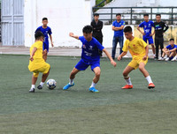 [ẢNH] Những khoảnh khắc ấn tượng ngày thi đấu 22-10 giải bóng đá học sinh THPT Hà Nội