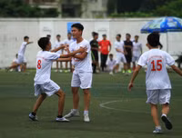 [ẢNH] Những khoảnh khắc ấn tượng ngày thi đấu 22-10 giải bóng đá học sinh THPT Hà Nội