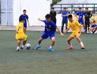 [ẢNH] Những khoảnh khắc ấn tượng ngày thi đấu 22-10 giải bóng đá học sinh THPT Hà Nội