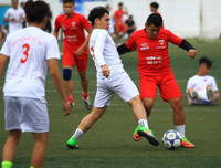 [ẢNH] Những khoảnh khắc ấn tượng ngày thi đấu 22-10 giải bóng đá học sinh THPT Hà Nội