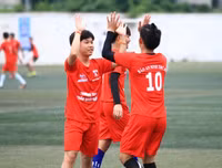 [ẢNH] Những khoảnh khắc ấn tượng ngày thi đấu 22-10 giải bóng đá học sinh THPT Hà Nội