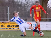 [ẢNH] Văn Hậu tả xung hữu đột giữa những đối thủ cao to ở Hà Lan