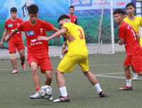 [ẢNH] 6 thắng 7 trên chấm luân lưu, cầu thủ trường Lý Thánh Tông khóc nức nở