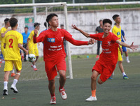 [ẢNH] So tài quyết liệt trong ngày khai mạc Giải bóng đá học sinh THPT Hà Nội 2019