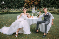 Lộ ảnh cưới đẹp như mơ của Á hậu Phương Nga và diễn viên Bình An