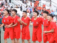 [ẢNH] Cuộc ngược dòng ngoạn mục trên chấm luân lưu của THPT Xuân Mai