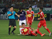 Các tuyển thủ U23 Việt Nam chơi thế nào trong trận Hà Nội 5-0 HAGL?