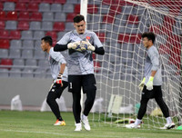 [ẢNH] Thầy trò Park Hang-seo rèn chiến thuật tấn công ĐT Jordan