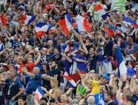 [ẢNH] Khoảnh khắc đội tuyển Pháp kiêu hãnh bước lên đỉnh thế giới