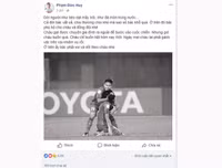 Tuyển thủ U23 Việt Nam viết gì lên facebook sau chiến thắng lịch sử?