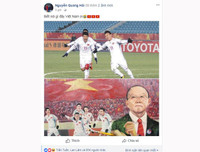 Tuyển thủ U23 Việt Nam viết gì lên facebook sau chiến thắng lịch sử?