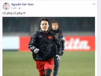 Tuyển thủ U23 Việt Nam viết gì lên facebook sau chiến thắng lịch sử?