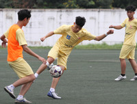 [ẢNH] Thắng luân lưu kịch tính, THPT Hoài Đức A tiến vào tứ kết