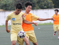 [ẢNH] Thắng luân lưu kịch tính, THPT Hoài Đức A tiến vào tứ kết