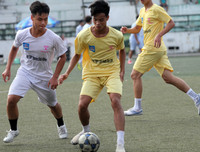 [ẢNH] Đánh bại cựu Á quân, THPT Nguyễn Bỉnh Khiêm đặt một chân vào vòng 1/16