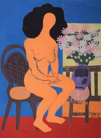 [Ảnh] Miền mỹ cảm trong tranh nude của Phạm Viết Hồng Lam